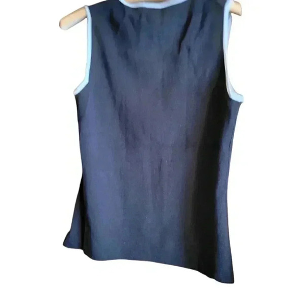 Grace Dane Lewis Woman's Black Knit sleeveless Top med - Picture 3 of 7
